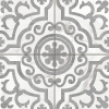 Керамогранит Siena узоры белый рельеф 16188 