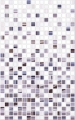Плитка Мозаика Нео (Фиолетовая, средняя) 122880