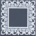 HGD/A525/TOB001 Алмаш синий глянцевый Декор 
