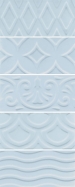 Плитка Авеллино голубой структура mix 16015 
